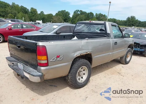 2000 Chevrolet Silverado 1500 Ls from USA, damaged, VIN 1GCEK14V9YE423962